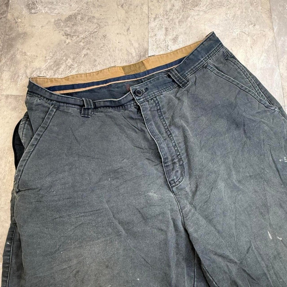 Baggy Y2K faded black jorts size 36 - Picture 3 of 8